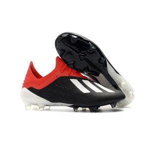 Kopačky Pánské Adidas X 18.1 FG – Černá Bílý Červené